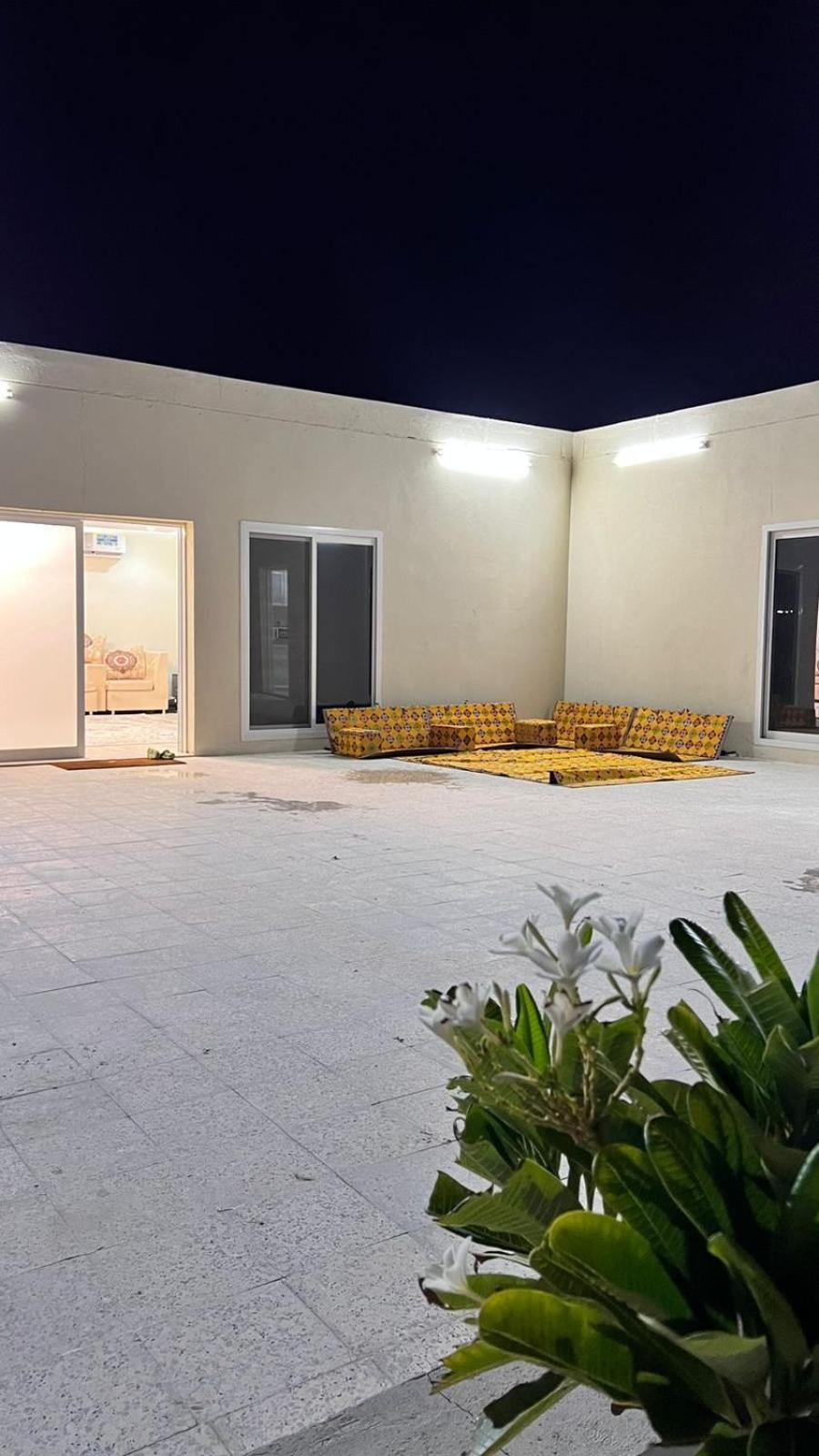 استراحة العزبة Villa Abu Dhabi Buitenkant foto